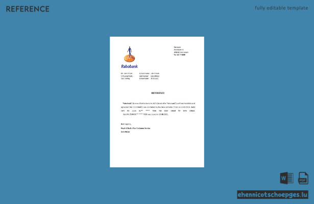 Beispielvorschau zur Schließung der Rabobank in den Niederlanden